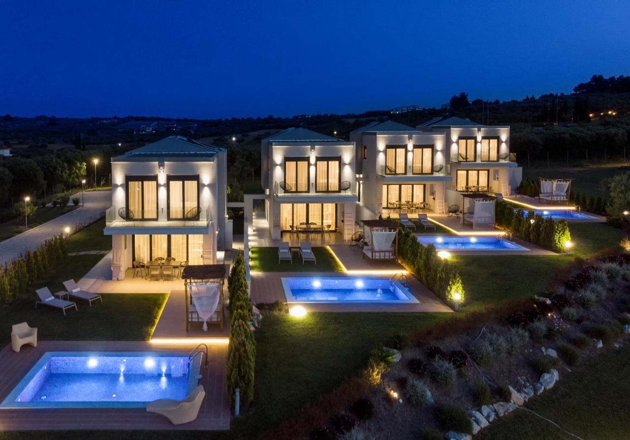 Soleado Luxury Villas Skála Foúrkas Esterno foto